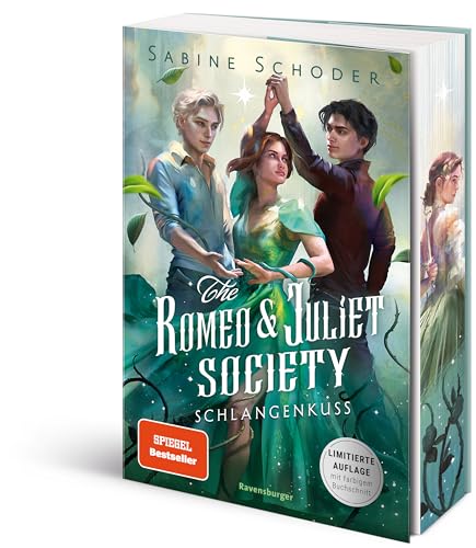 The Romeo & Juliet Society, Band 2: Schlangenkuss (SPIEGEL-Bestseller | Knisternde Romantasy | Limitierte Auflage mit Farbschnitt) (The Romeo & Juliet Society, 2) von Ravensburger Verlag GmbH